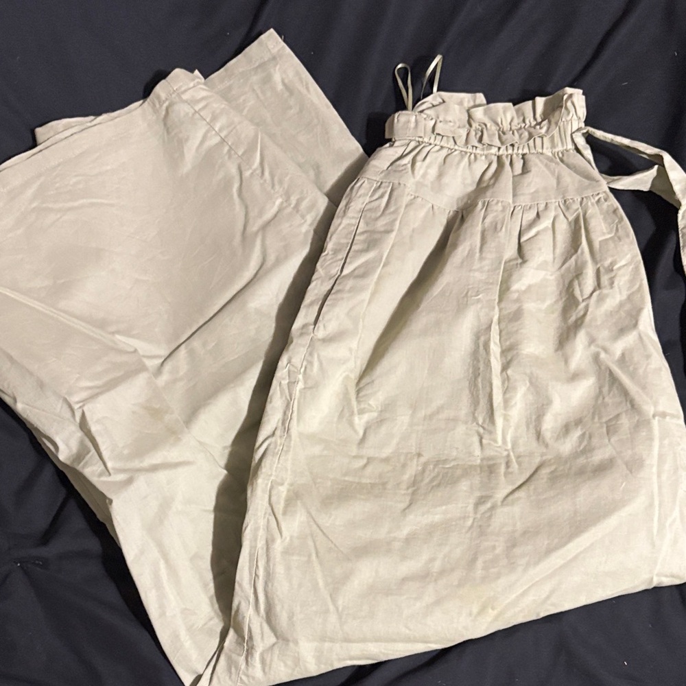 Chic Cream Women's Jumpsuit